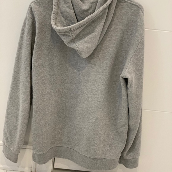 Adidas Long Grey Hoodie - Picture 2 of 3